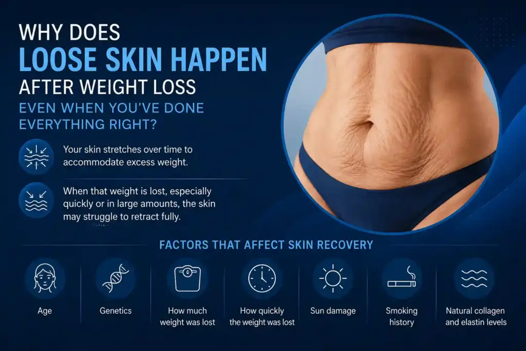 Why Does Loose Skin Happen After Weight Loss Even When You’ve Done Everything Right Scunthorpe?