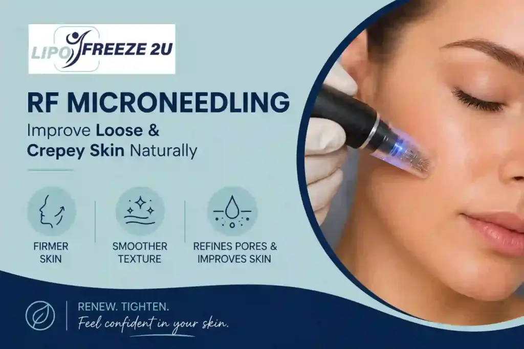 Can RF Microneedling Help Improve Loose and Crepey Skin Scunthorpe?